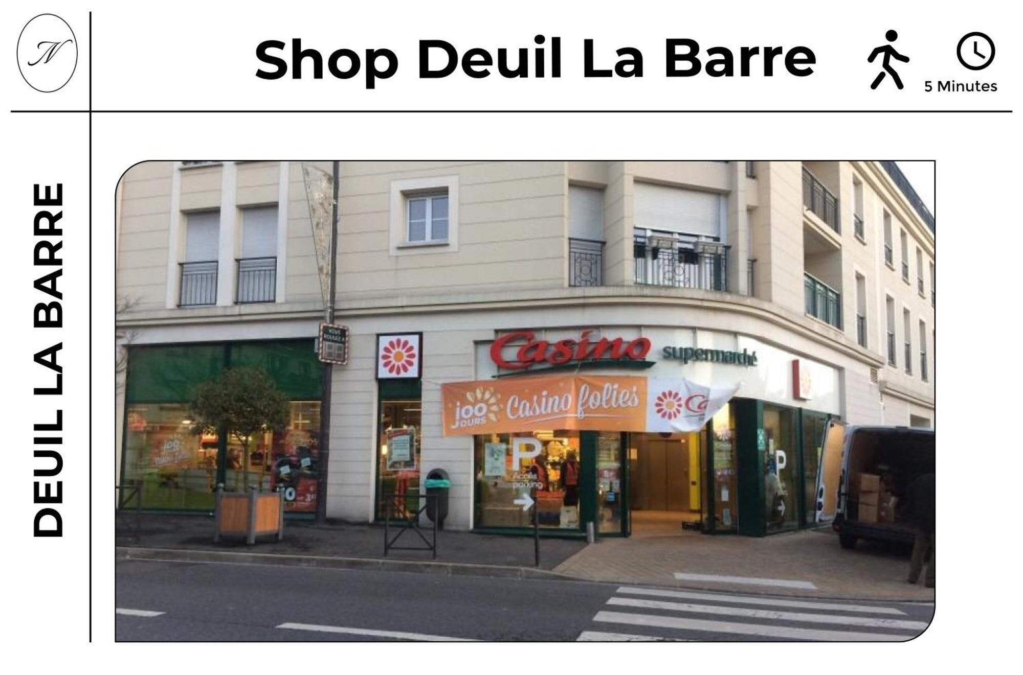 Апартаменты Parisian Retreat Pour 5 Personnes - 12 Min De Paris - Proche Gare Deuil-la-Barre Экстерьер фото